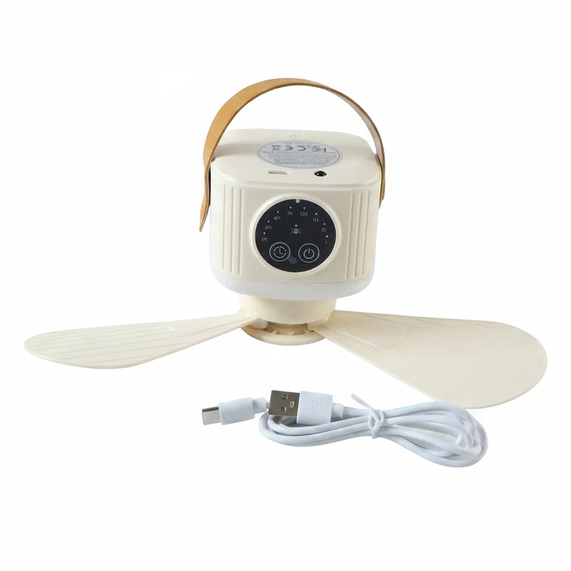 BreezeBeam 3-in-1 Rechargeable Fan & LED Light - Image 4